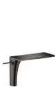 AXOR-HG-AXOR-Massaud-Einhebel-Waschtischmischer-220-fuer-Waschschuesseln-mit-Ablaufgarnitur-Brushed-Black-Chrome-18020340 gallery number 1